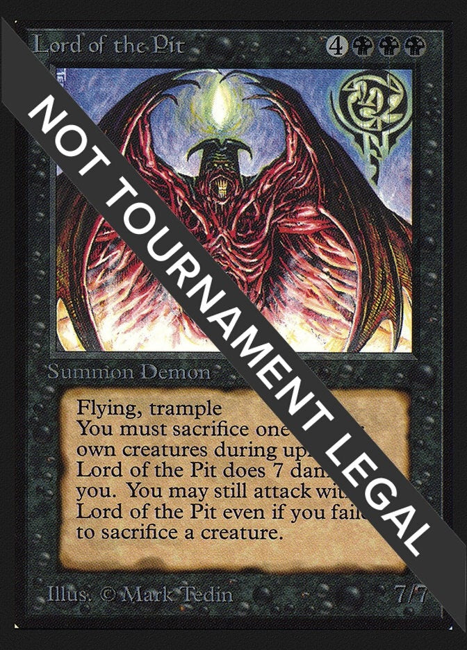 Image for Lord of the Pit (IE) [International Edition] - Magic: The Gathering