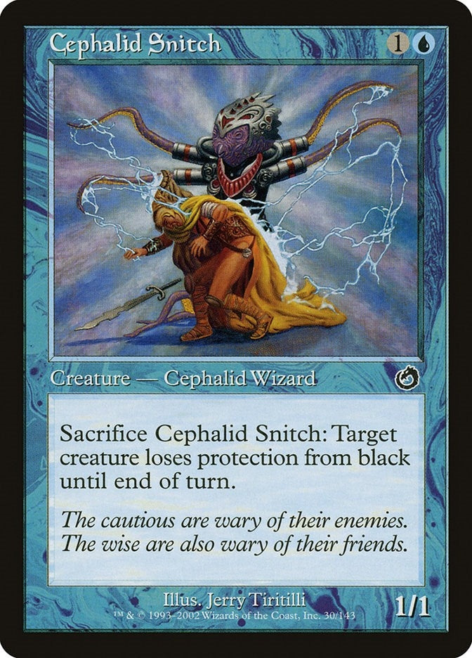 Image for Cephalid Snitch (30) [Torment] - Magic: The Gathering