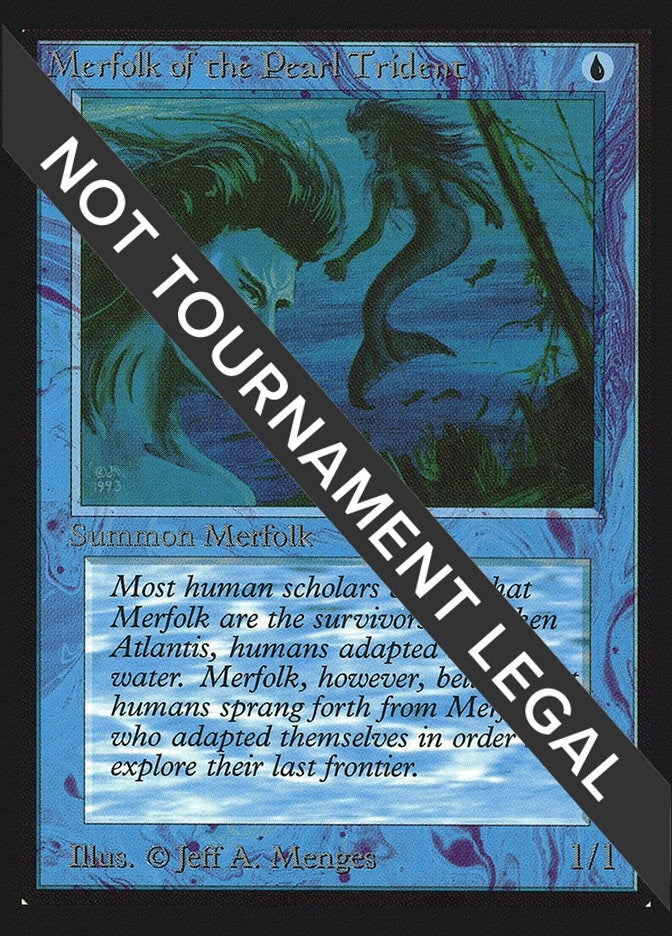 Image for Merfolk of the Pearl Trident (IE) [International Edition] - Magic: The Gathering