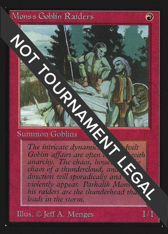 Image for Mons's Goblin Raiders (IE) [International Edition] - Magic: The Gathering