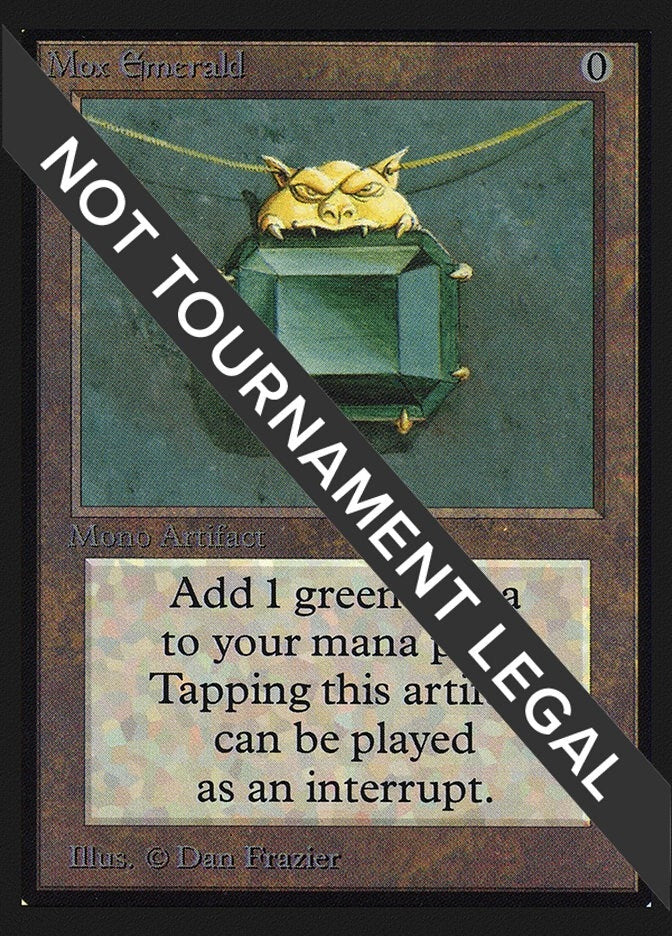 Image for Mox Emerald (IE) [International Edition] - Magic: The Gathering