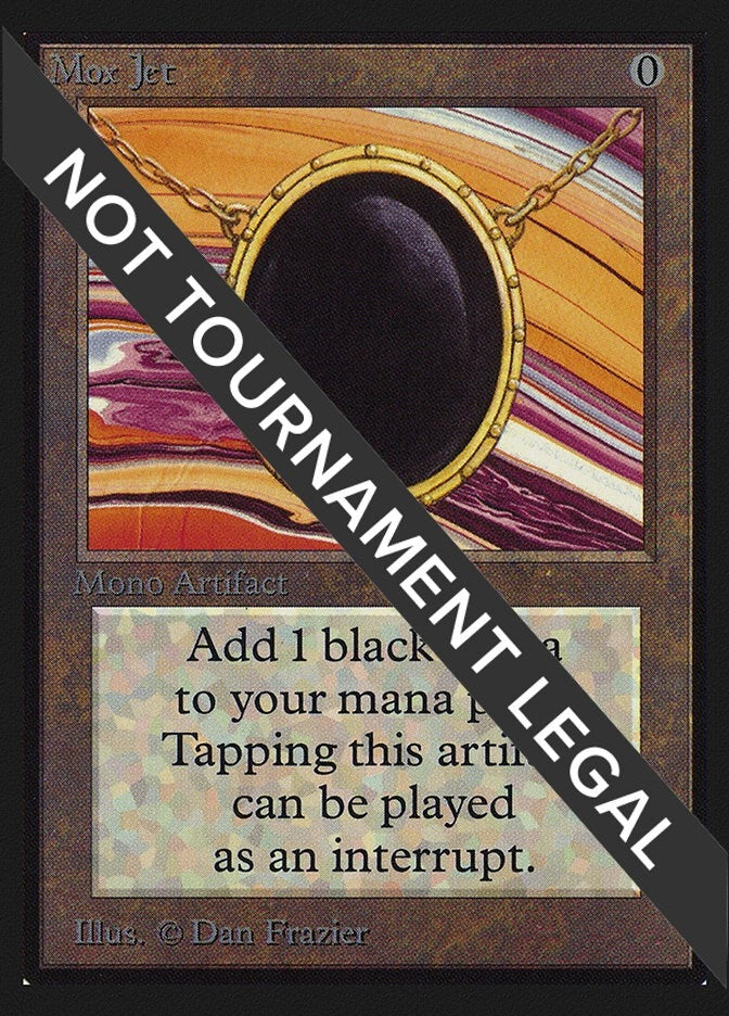 Image for Mox Jet (IE) [International Edition] - Magic: The Gathering