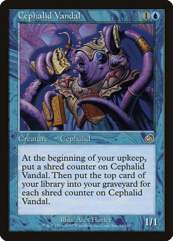 Image for Cephalid Vandal (31) [Torment] - Magic: The Gathering