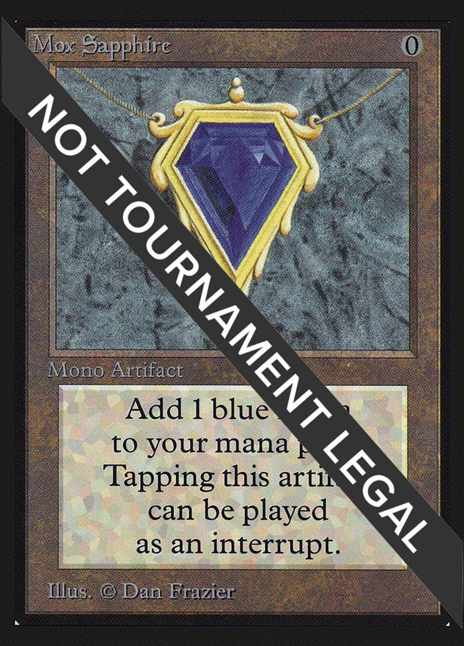 Image for Mox Sapphire (IE) [International Edition] - Magic: The Gathering