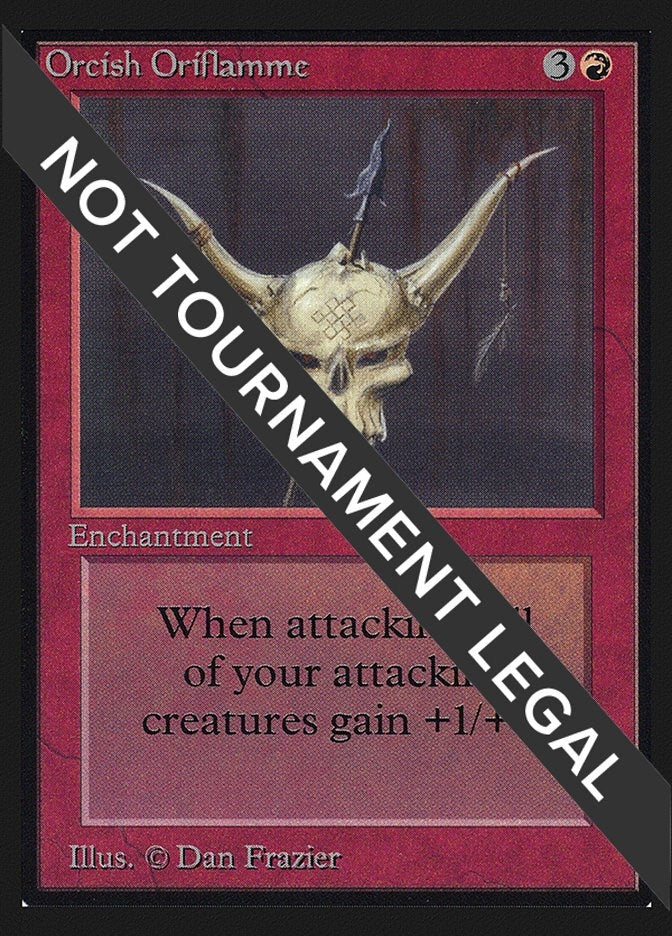 Image for Orcish Oriflamme (IE) [International Edition] - Magic: The Gathering