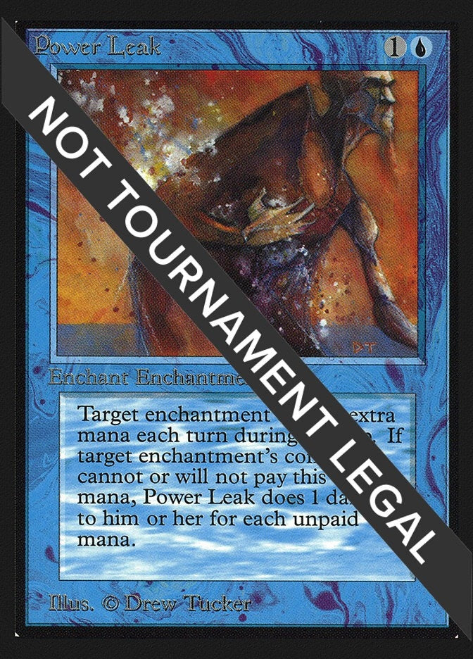 Image for Power Leak (IE) [International Edition] - Magic: The Gathering