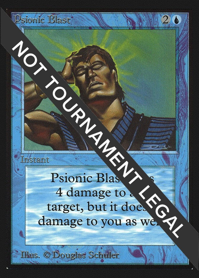 Image for Psionic Blast (IE) [International Edition] - Magic: The Gathering