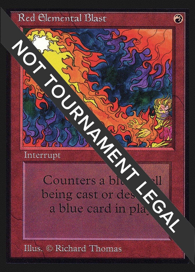 Image for Red Elemental Blast (IE) [International Edition] - Magic: The Gathering