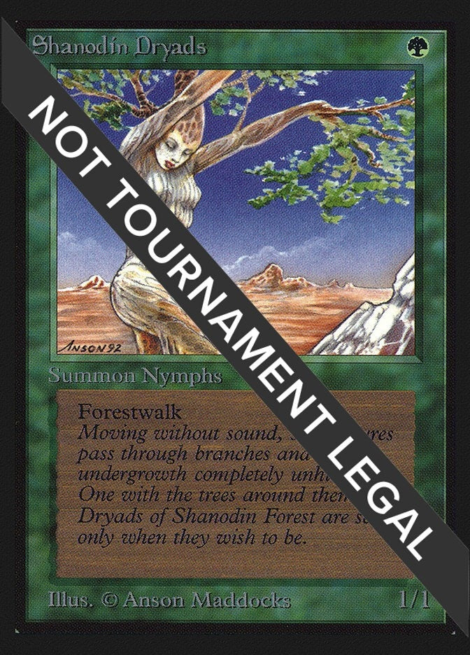 Image for Shanodin Dryads (IE) [International Edition] - Magic: The Gathering