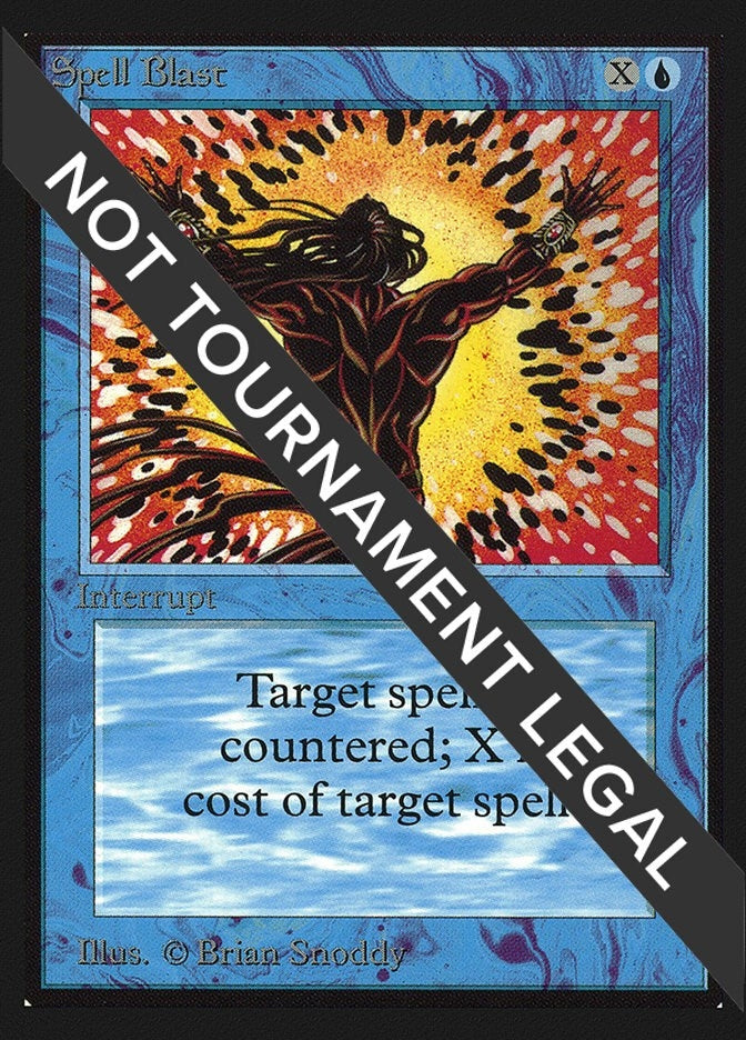 Image for Spell Blast (IE) [International Edition] - Magic: The Gathering
