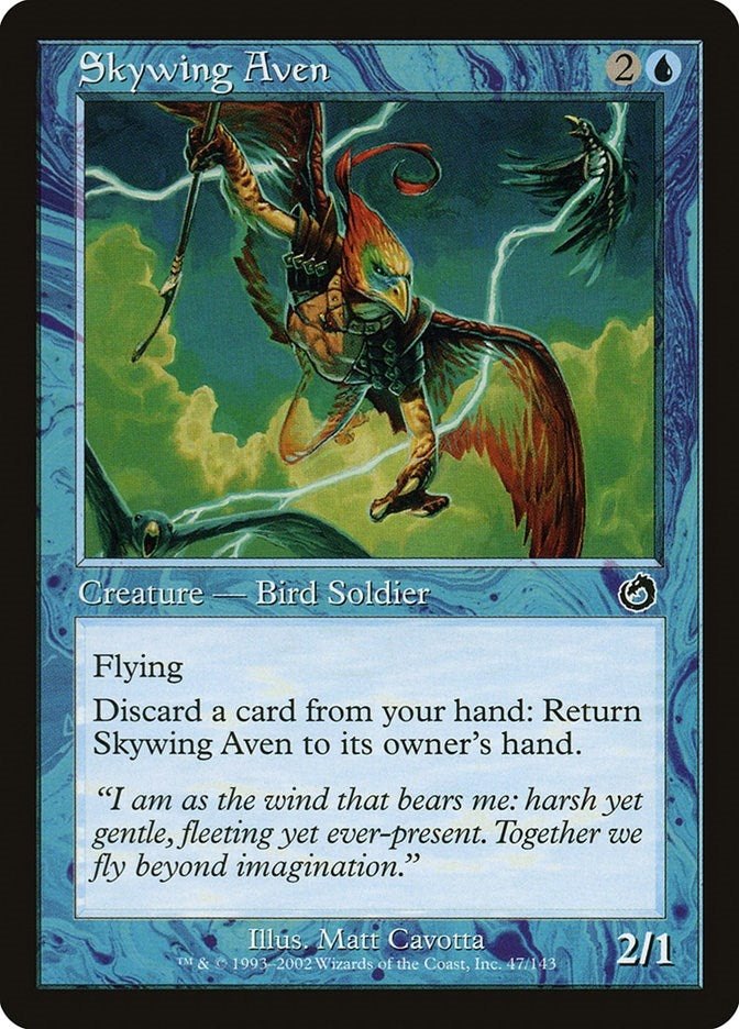 Image for Skywing Aven (47) [Torment] - Magic: The Gathering