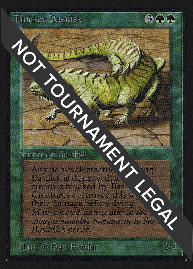 Image for Thicket Basilisk (IE) [International Edition] - Magic: The Gathering