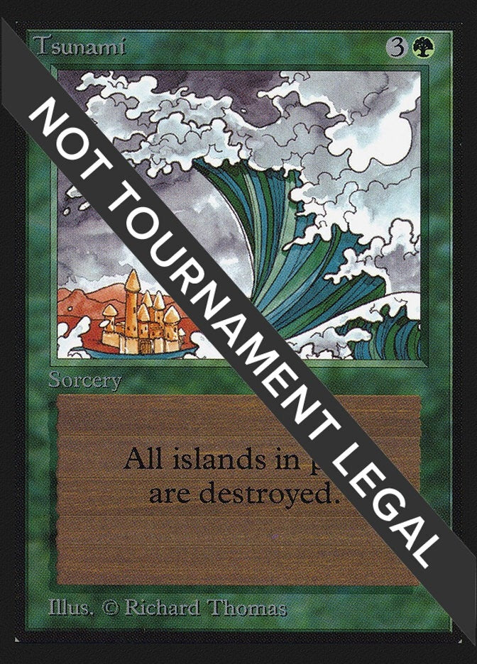 Image for Tsunami (IE) [International Edition] - Magic: The Gathering