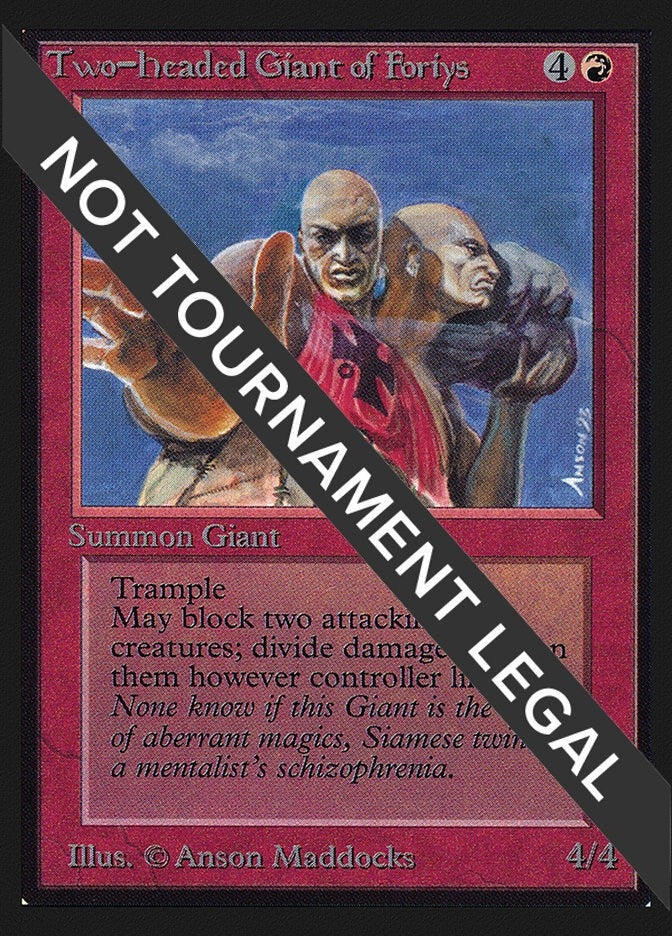 Image for Two-Headed Giant of Foriys (IE) [International Edition] - Magic: The Gathering