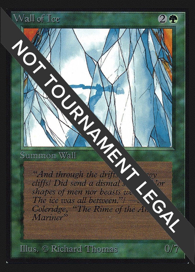 Image for Wall of Ice (IE) [International Edition] - Magic: The Gathering