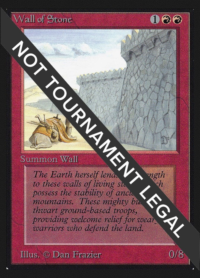 Image for Wall of Stone (IE) [International Edition] - Magic: The Gathering