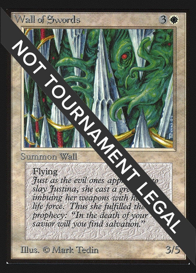 Image for Wall of Swords (IE) [International Edition] - Magic: The Gathering