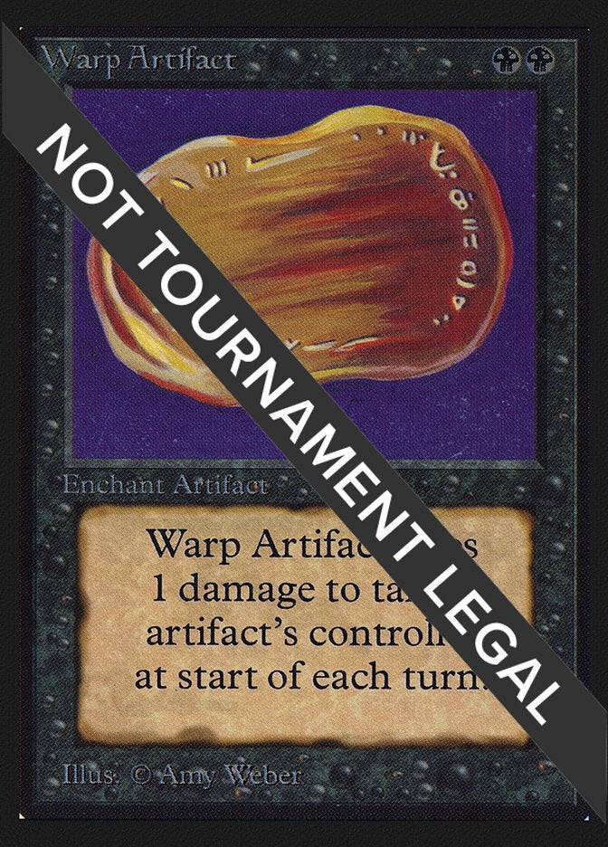 Image for Warp Artifact (IE) [International Edition] - Magic: The Gathering