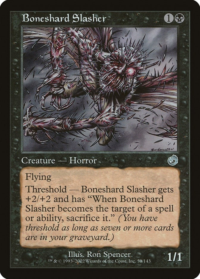 Image for Boneshard Slasher (50) [Torment] - Magic: The Gathering