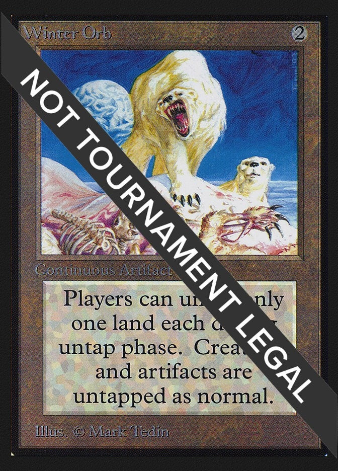 Image for Winter Orb (IE) [International Edition] - Magic: The Gathering