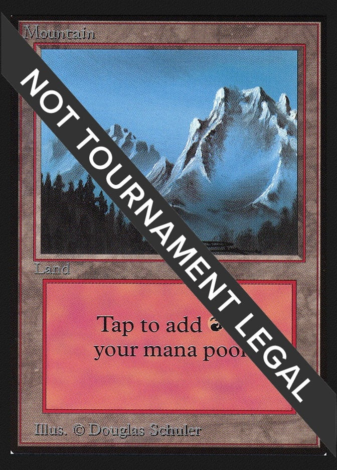 Image for Mountain (B) (IE) (287) [International Edition] - Magic: The Gathering