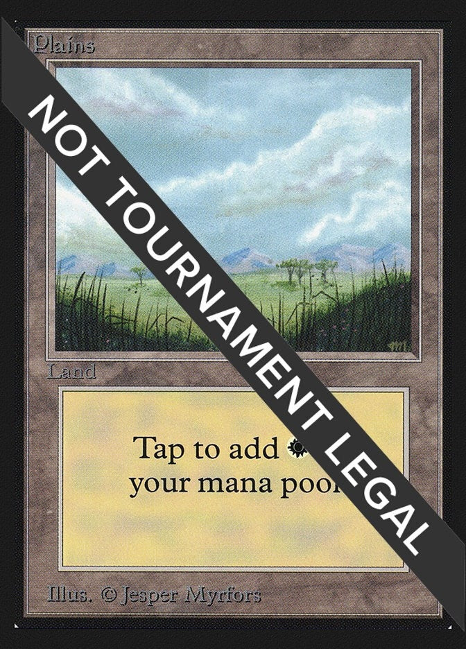 Image for Plains (B) (IE) (290) [International Edition] - Magic: The Gathering