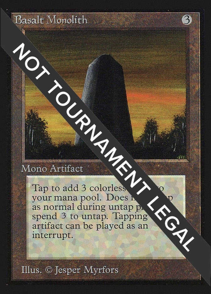 Image for Basalt Monolith (CE) [Collector's Edition] - Magic: The Gathering