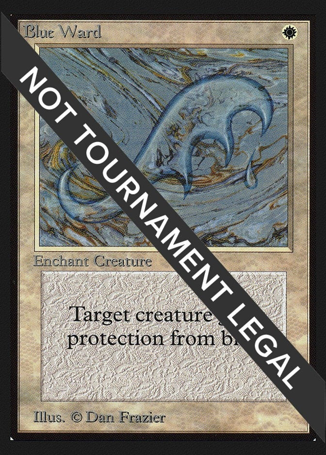 Image for Blue Ward (CE) [Collector's Edition] - Magic: The Gathering