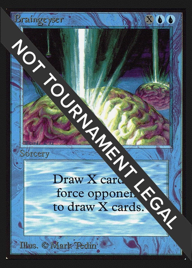Image for Braingeyser (CE) [Collector's Edition] - Magic: The Gathering