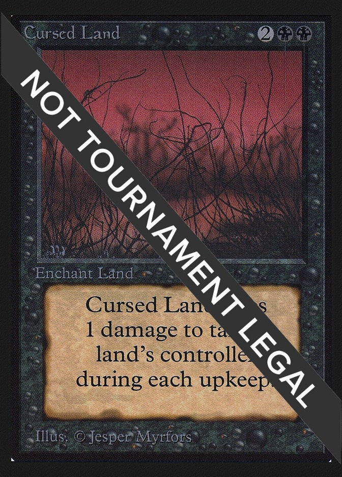 Image for Cursed Land (CE) [Collector's Edition] - Magic: The Gathering
