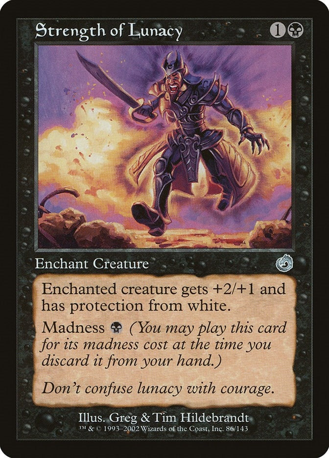 Image for Strength of Lunacy (86) [Torment] - Magic: The Gathering