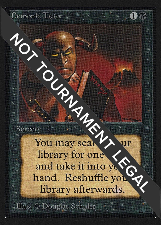 Image for Demonic Tutor (CE) [Collector's Edition] - Magic: The Gathering