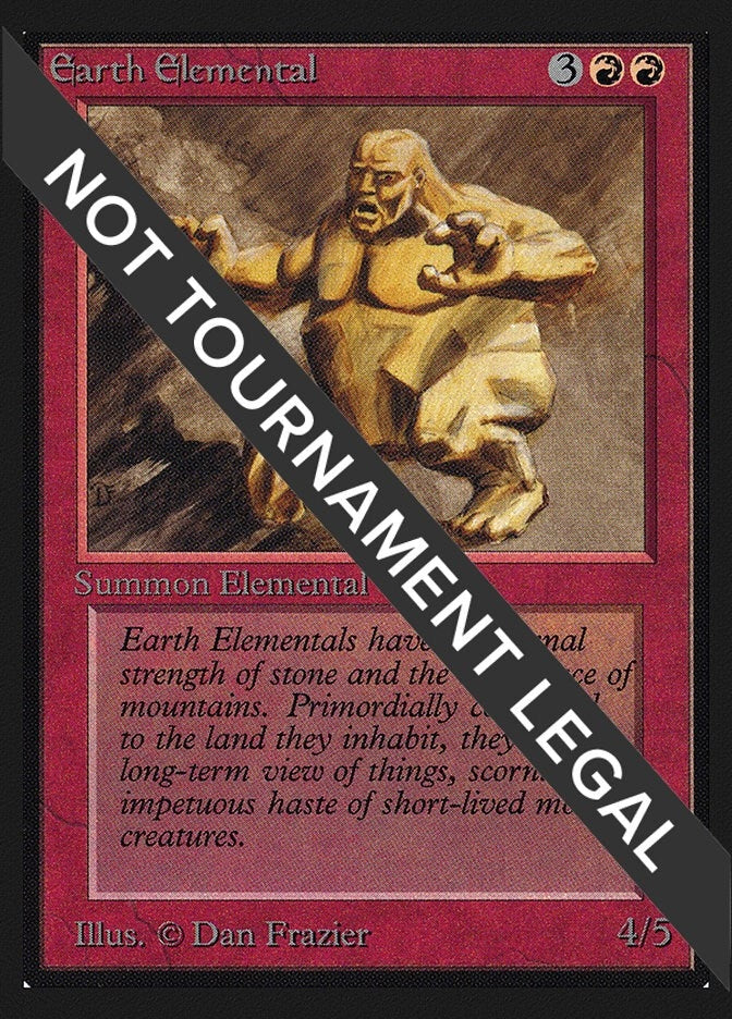 Image for Earth Elemental (CE) [Collector's Edition] - Magic: The Gathering