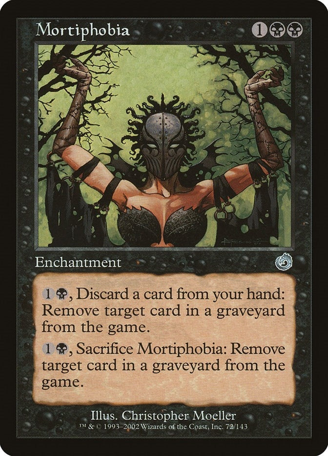 Image for Mortiphobia (72) [Torment] - Magic: The Gathering
