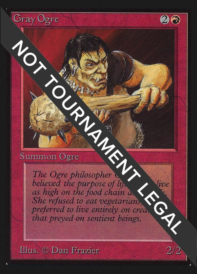 Image for Gray Ogre (CE) [Collector's Edition] - Magic: The Gathering