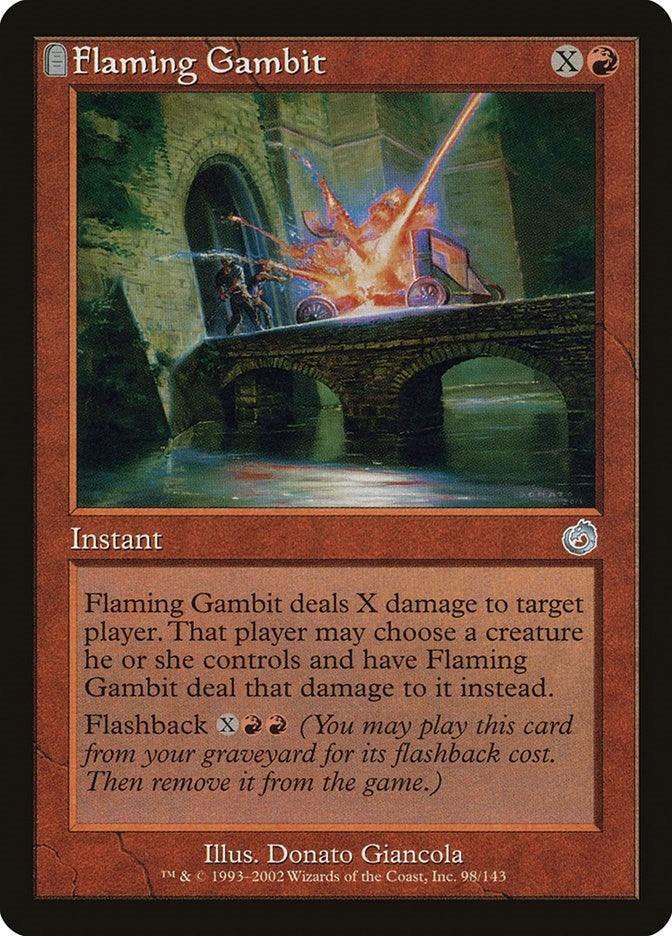 Image for Flaming Gambit (98) [Torment] - Magic: The Gathering