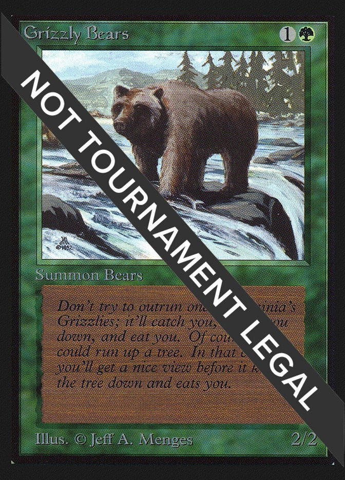 Image for Grizzly Bears (CE) [Collector's Edition] - Magic: The Gathering