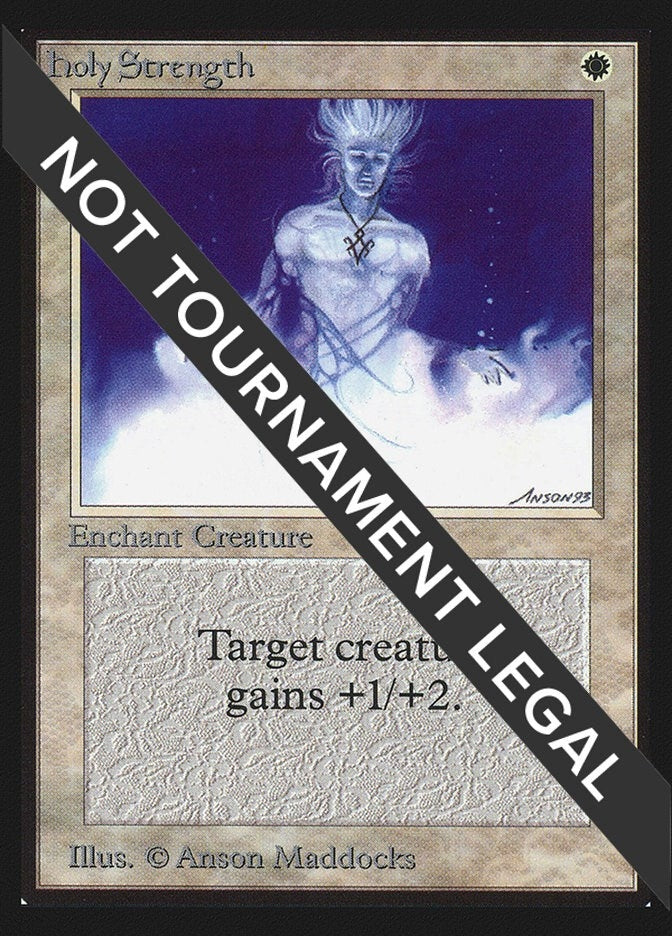 Image for Holy Strength (CE) [Collector's Edition] - Magic: The Gathering