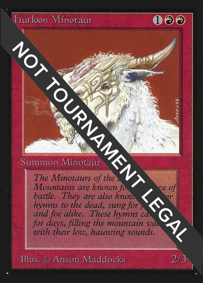 Image for Hurloon Minotaur (CE) [Collector's Edition] - Magic: The Gathering