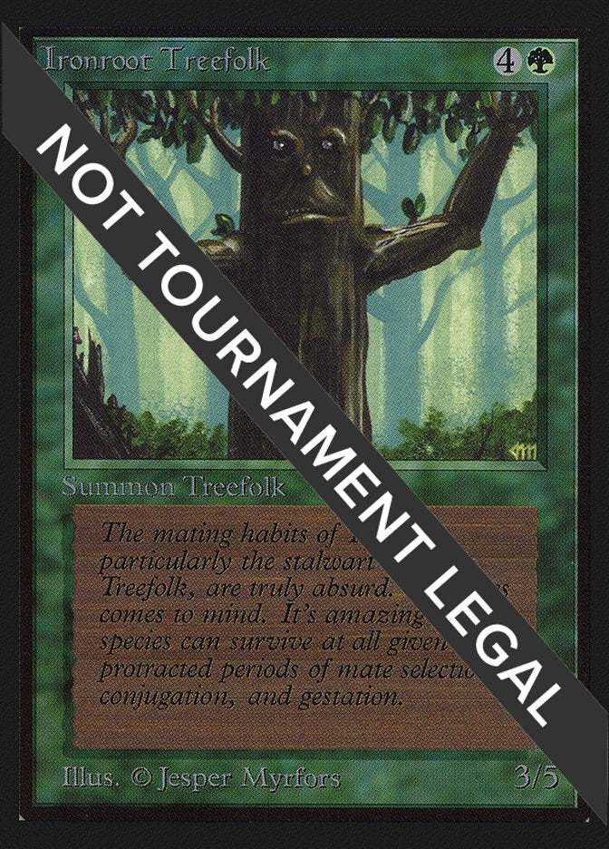 Image for Ironroot Treefolk (CE) [Collector's Edition] - Magic: The Gathering