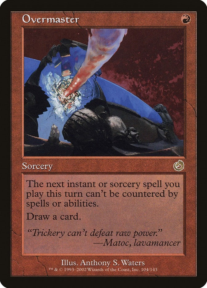 Image for Overmaster (104) [Torment] - Magic: The Gathering
