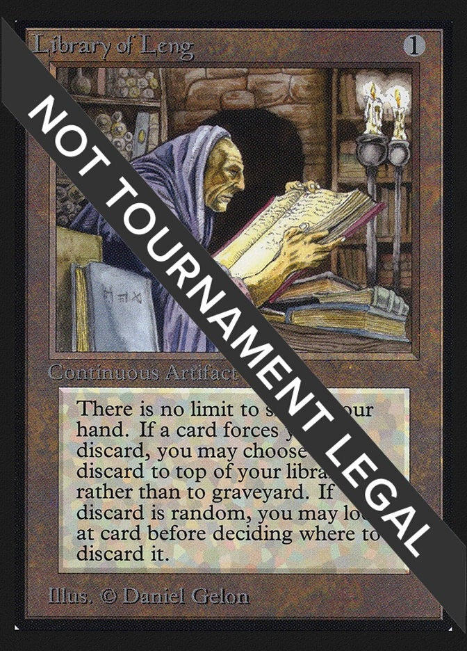 Image for Library of Leng (CE) [Collector's Edition] - Magic: The Gathering