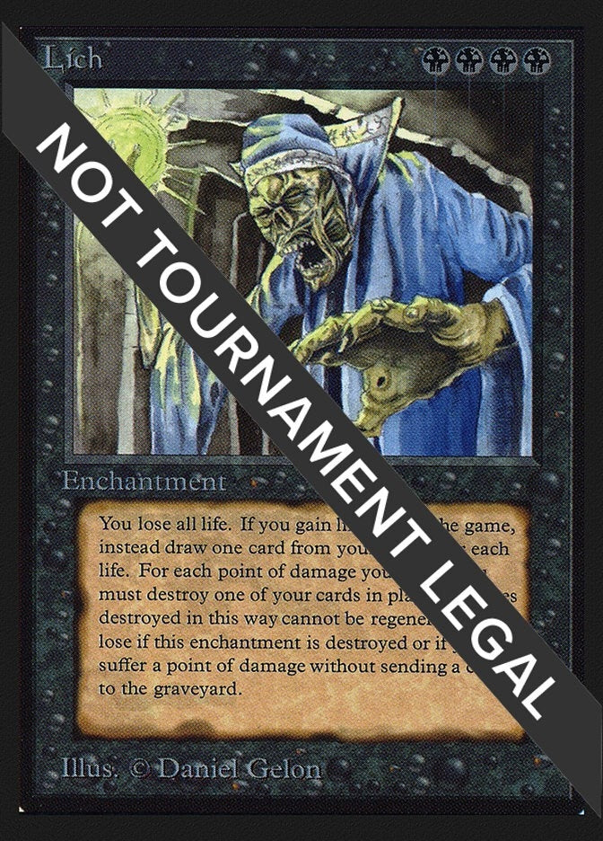 Image for Lich (CE) [Collector's Edition] - Magic: The Gathering