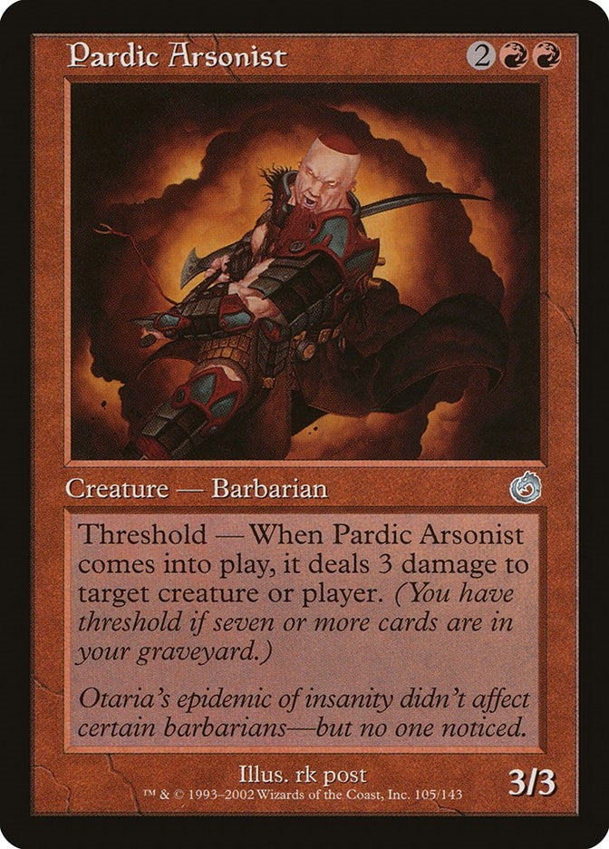 Image for Pardic Arsonist (105) [Torment] - Magic: The Gathering