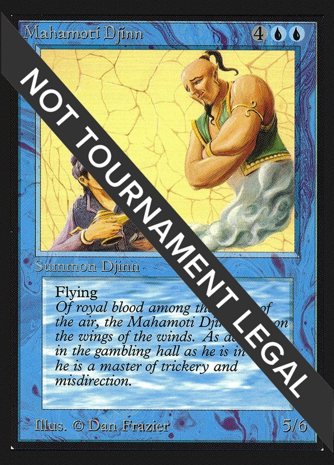 Image for Mahamoti Djinn (CE) [Collector's Edition] - Magic: The Gathering