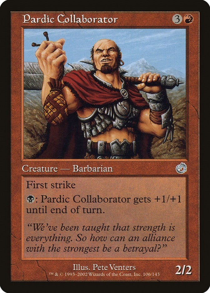 Image for Pardic Collaborator (106) [Torment] - Magic: The Gathering