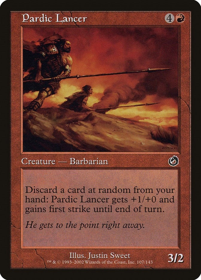 Image for Pardic Lancer (107) [Torment] - Magic: The Gathering