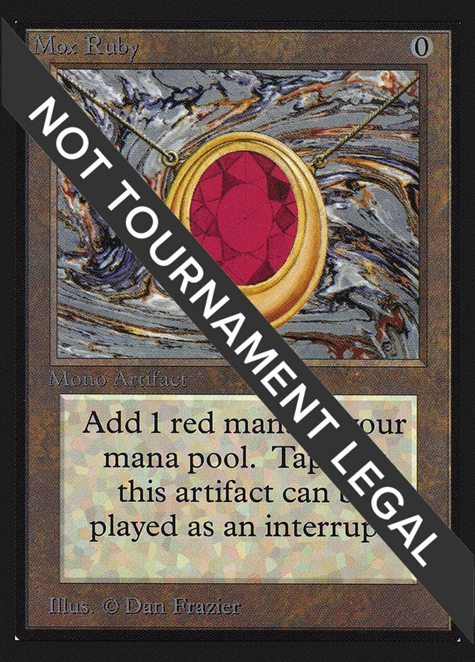 Image for Mox Ruby (CE) [Collector's Edition] - Magic: The Gathering