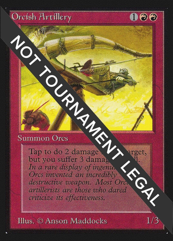 Image for Orcish Artillery (CE) [Collector's Edition] - Magic: The Gathering
