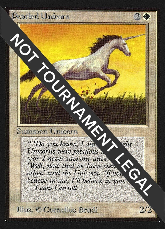 Image for Pearled Unicorn (CE) [Collector's Edition] - Magic: The Gathering